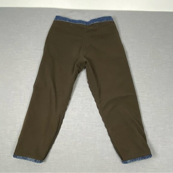 Wrangler Fleece Lined Carpenter Jeans Sz 34X30 Straight Leg Blue Work Jeans - Picture 6 of 9